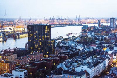 Empire Riverside Hotel Außenansicht Hamburg Elbe