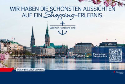 Hamburg Tourismus Alster Shopping