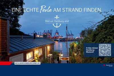 Hamburg Tourismus Elbe Elbperle Hafen