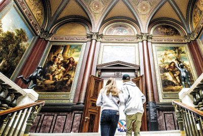 Kunsthalle Gründungsbau Treppen