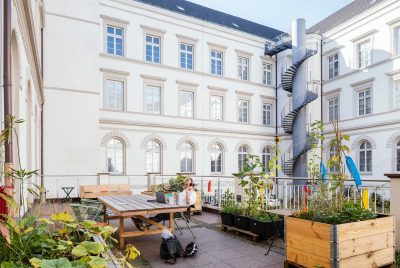 MK&G Freiraum Innenhof Terasse Foto Henning Rogge