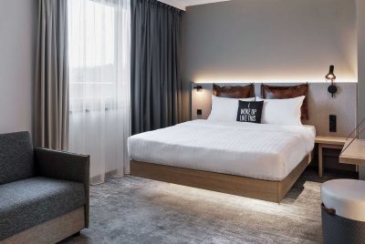 Moxy Hotel HamburgCity Zimmer