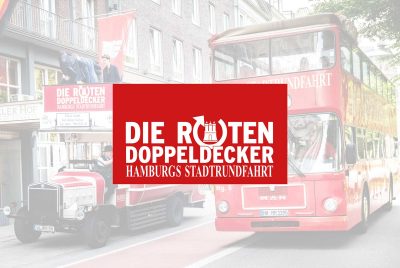 Rote-Doppeldecker-Hummelbus-Logo