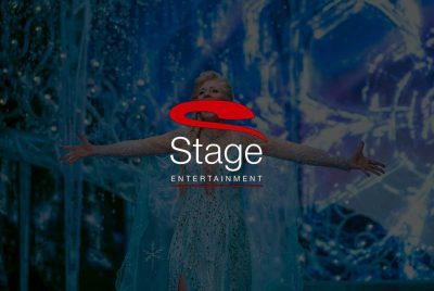 Stage Entertainment Musicaltheater am Hamburger hafen Disney Eisprinzessin ©Johan Persson Logo